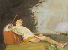 Charlotte Snook (contemporary), ‘Endymion asleep after Brenet’, signed, Sarah O’Kane Fine Art