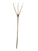 A Sussex hay fork, length 187cm