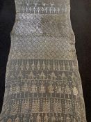 For film and costume designers: A 1920-30’s ladies Assuit ‘flapper’ evening stole, designed with