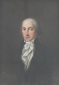 Continental School, 19th century, Portrait of a gentleman, reputedly the count of Luxembourg, oil on
