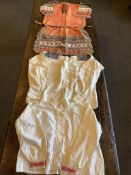 Four items 19th early 20th century girls Russian/Ukraine embroidered clothing. Including a hand