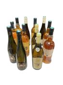 Twelve bottles of French wine, comprising Vieux Caveau Jurançon 2003; Banyuls Blanc 2013; Château