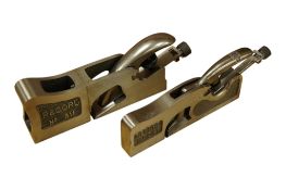 Two Record adjustable shoulder planes; a No.311 with separate bullnose attachment, and a No.044 smal