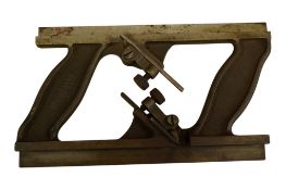A Sargent No.1067 tongue and groove double-sided matching plane with cast iron body