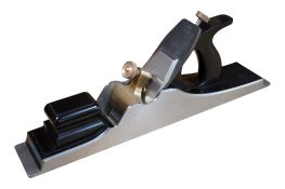 A very fine modern plane by Sauer & Steiner Toolworks, Ontario, handmade in the style of a Norris A1
