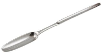 A George III silver marrow scoop, maker probably John Scofield