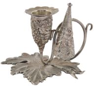 A William IV miniature silver chamberstick, by Taylor & Perry