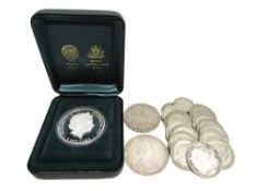 COINS - ASSORTED SILVER comprising an Australia, Elizabeth II (1952-2022) 5 dollars 'Sydney 2000'