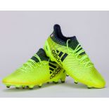 Lucas Digne yellow Adidas X 17.1 worn football boots, August 2017