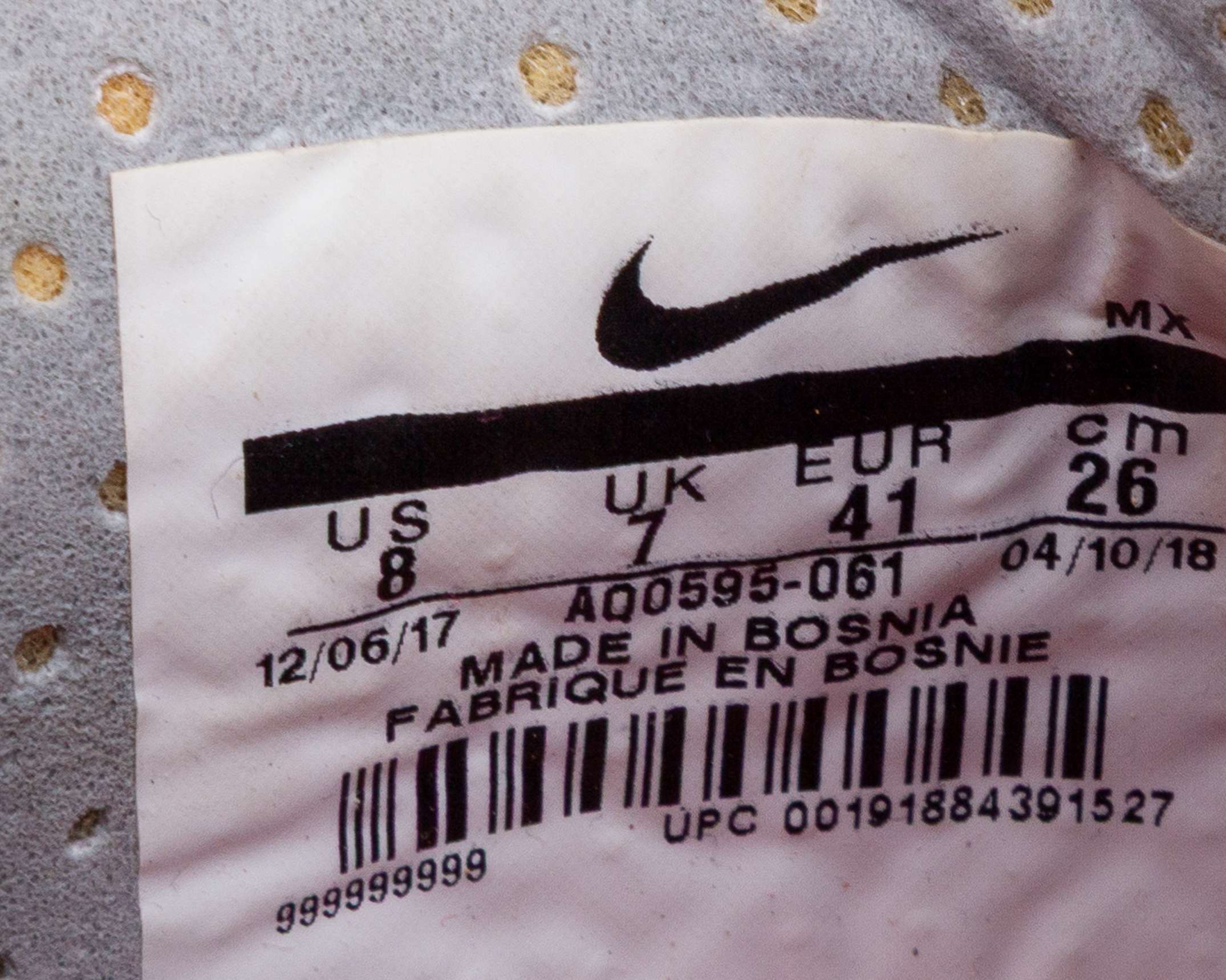 Nelson Semedo grey and red Nike Vapor360 match worn football boots, August 2018 - Image 7 of 7