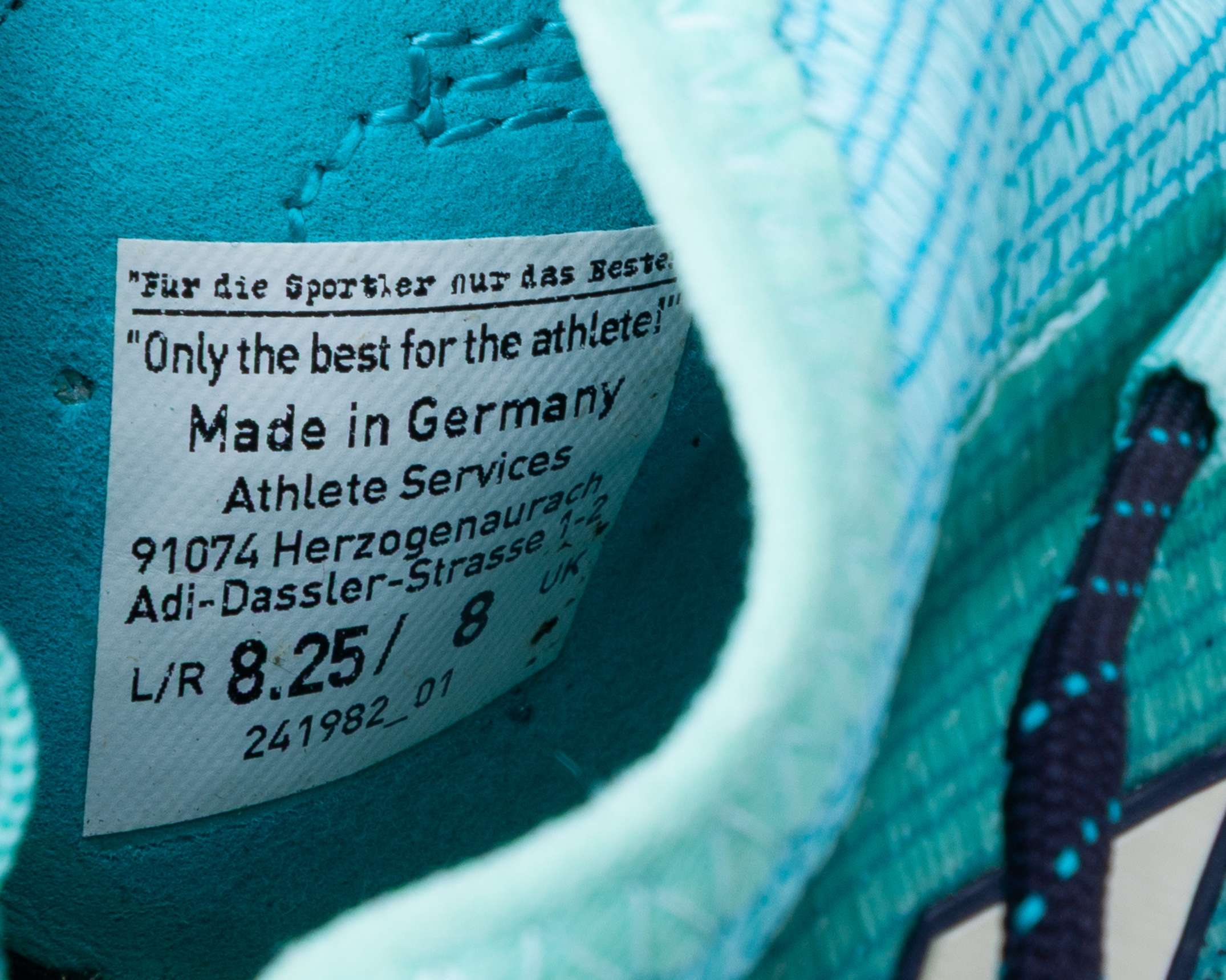 Miralem Pjanic blue Adidas V 17.1 football boots, 2017 - Image 6 of 7