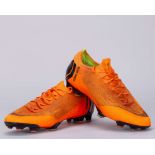 Nelson Semedo orange Nike Mercurial worn football boots, 2018