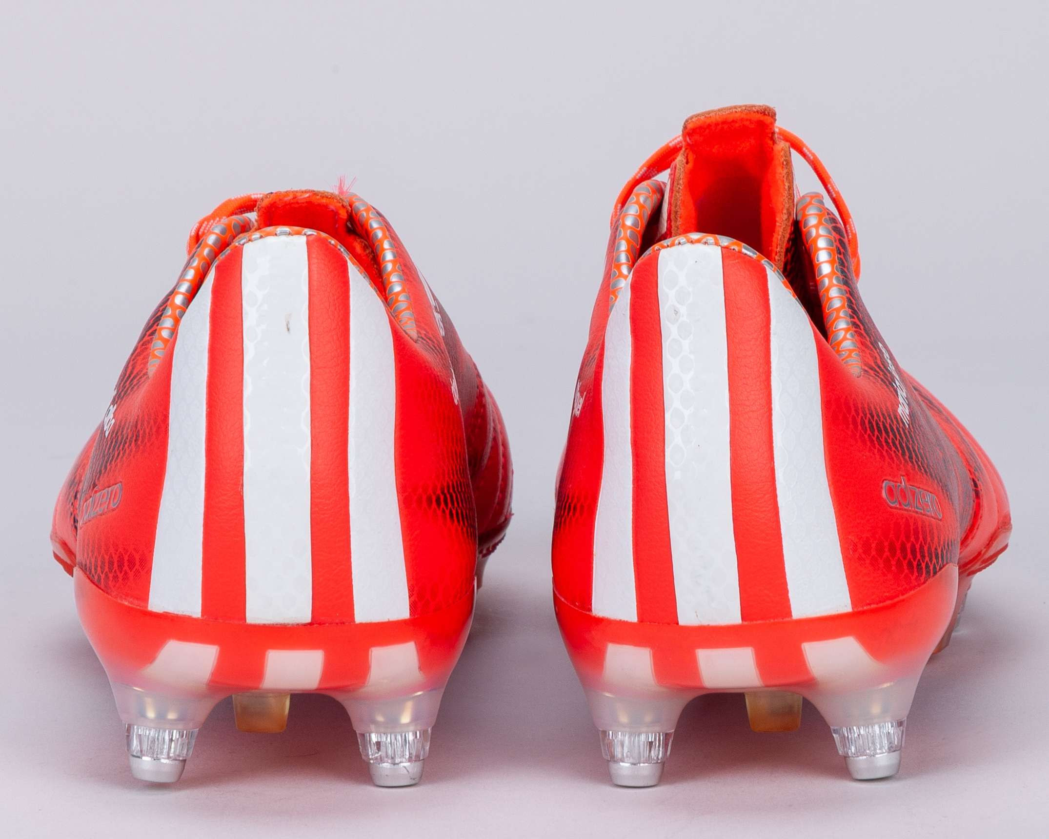 Jordi Alba red Adidas F50 Champions League issued football boots, 2014-15 - Image 3 of 7