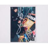 Lionel Messi autographed Icons No.66 Official Messi Card Collection trading card