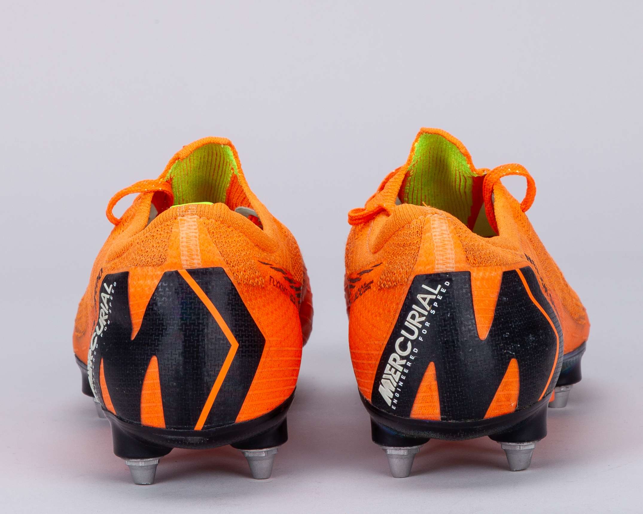 Nelson Semedo orange Nike Mercurial match worn football boots, April-May 2018 - Image 3 of 6
