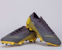 Kevin Prince Boateng grey and yellow Nike Mercurial football boots, 2018-19