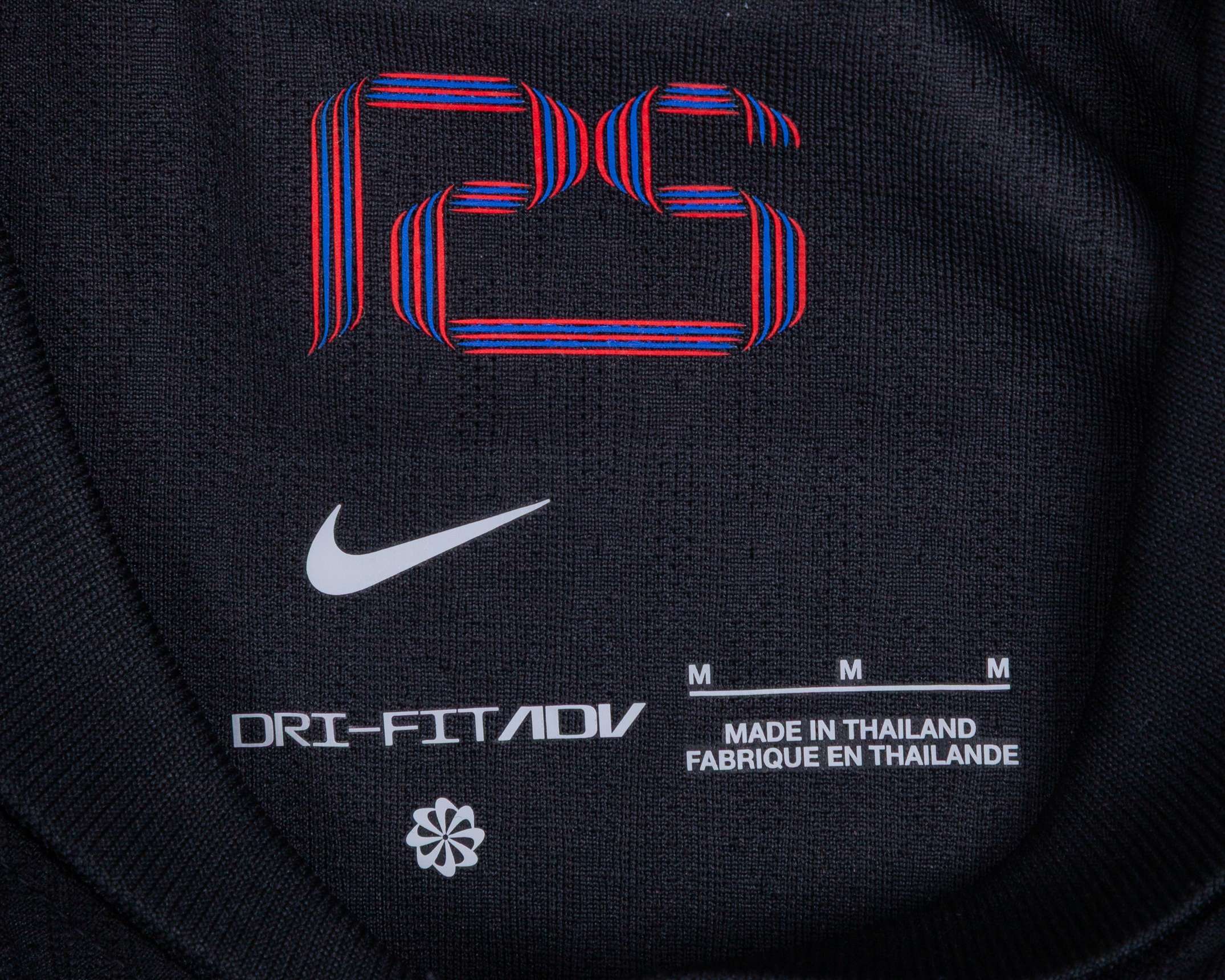 Lamine Yamal black, red and blue issued No.19 Barcelona short-sleeved shirt, 2024-25 away - Image 4 of 5