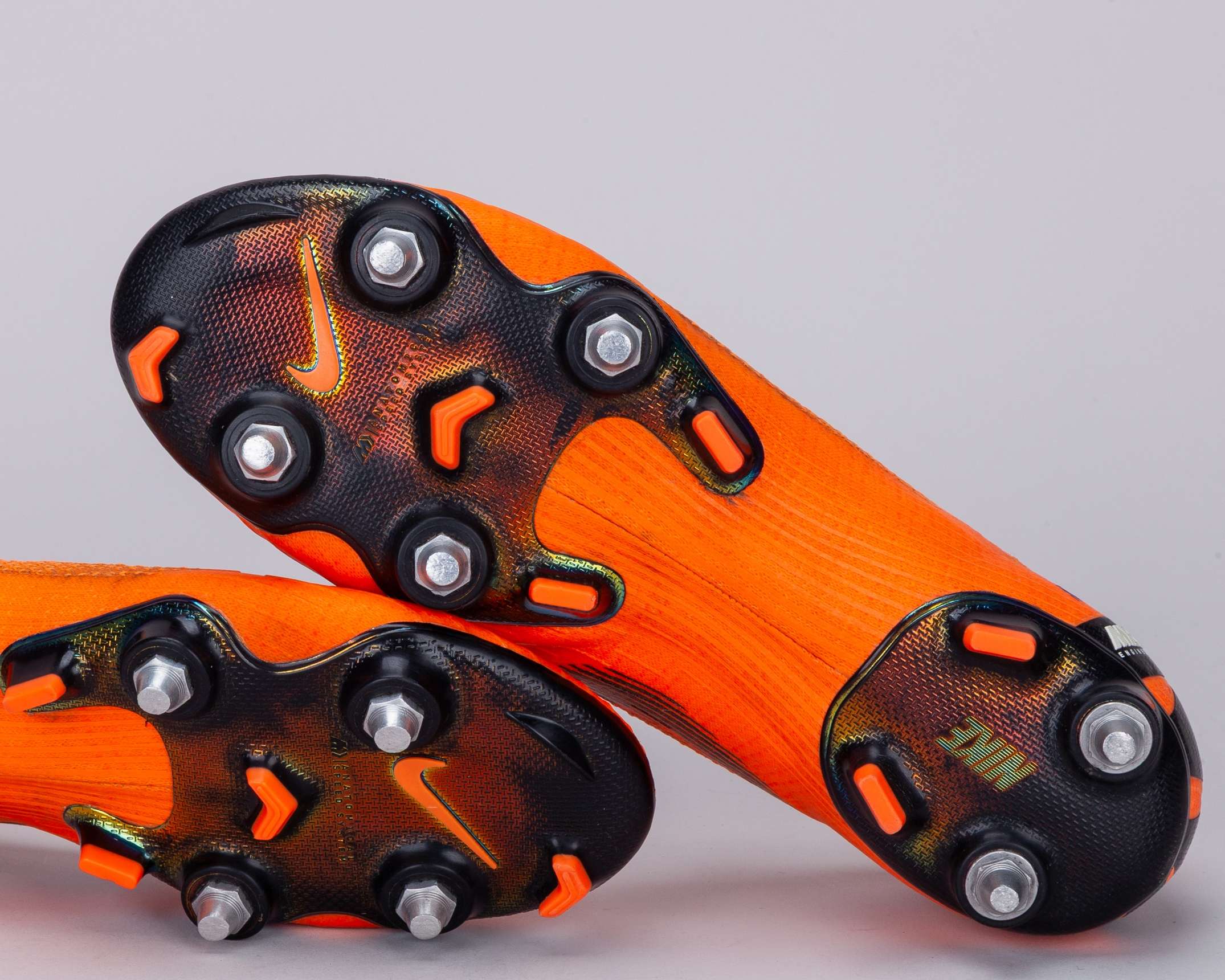 Nelson Semedo orange Nike Mercurial match worn football boots, April-May 2018 - Image 4 of 6