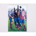 Lionel Messi autographed Icons No.2 Official Messi Card Collection trading card