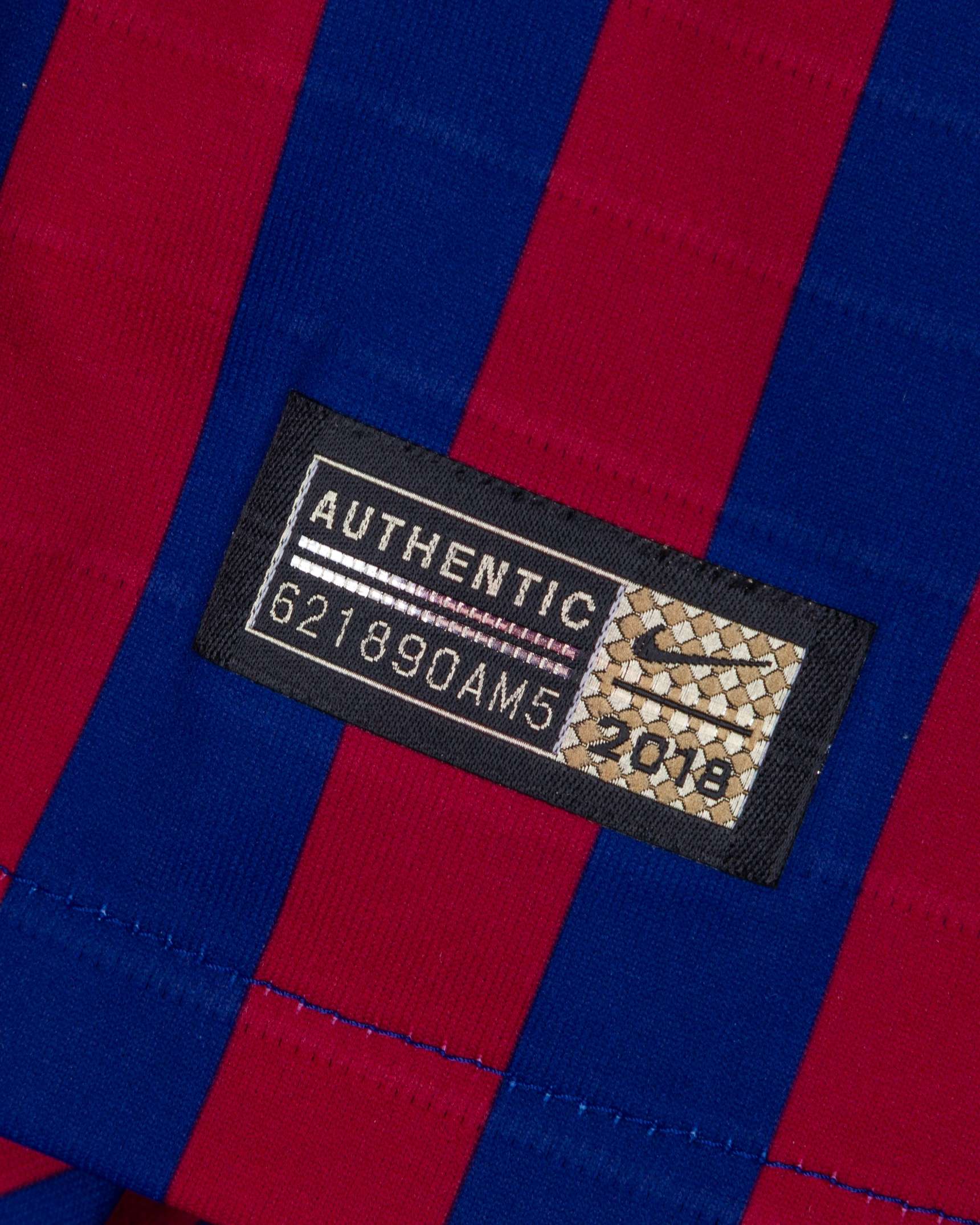 Lionel Messi match-issued No.10 Barcelona v. Sevilla Supercopa Final shirt, 2018-19 home - Image 6 of 7