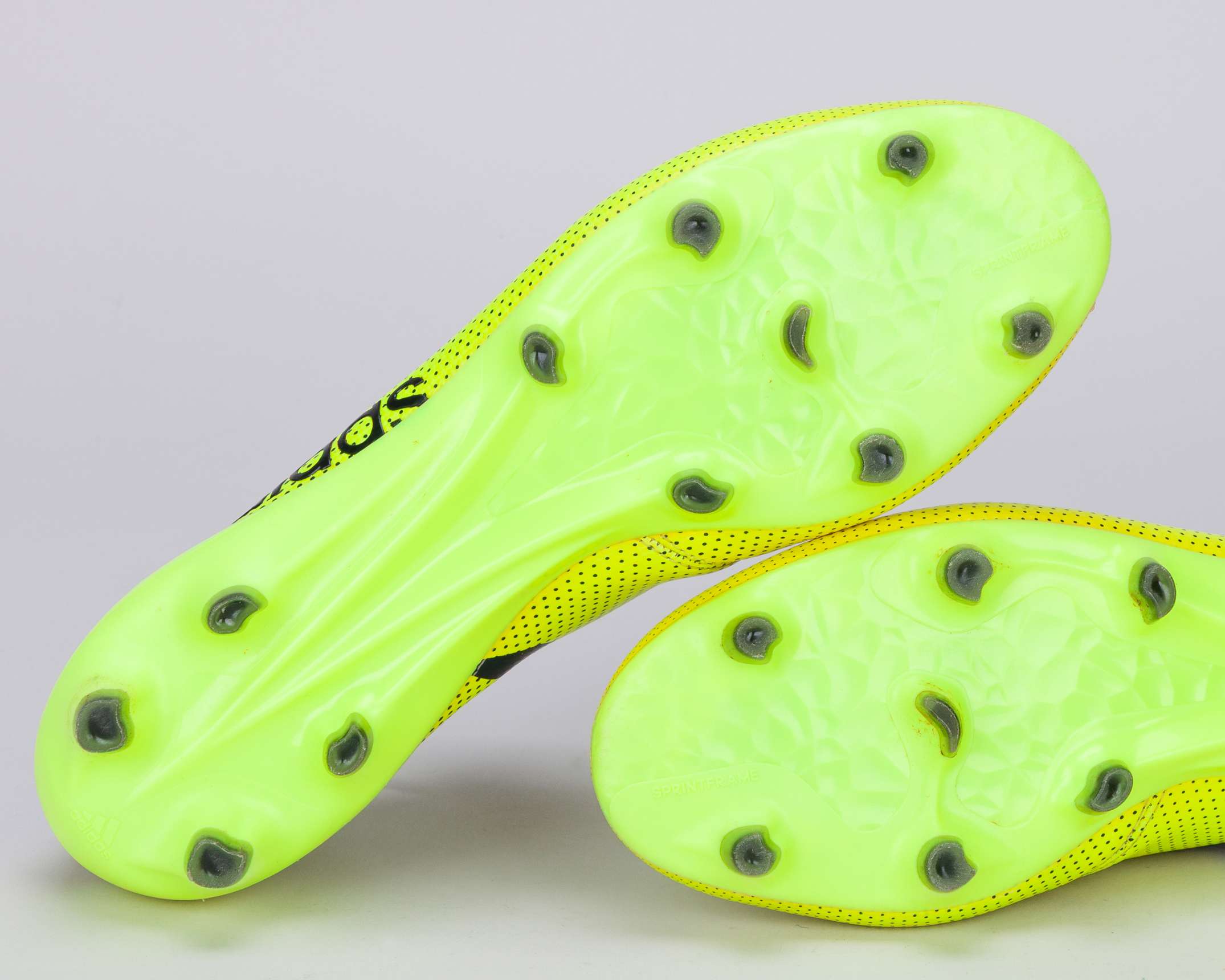 Lucas Digne yellow Adidas X 17.1 worn football boots, August 2017 - Image 4 of 6