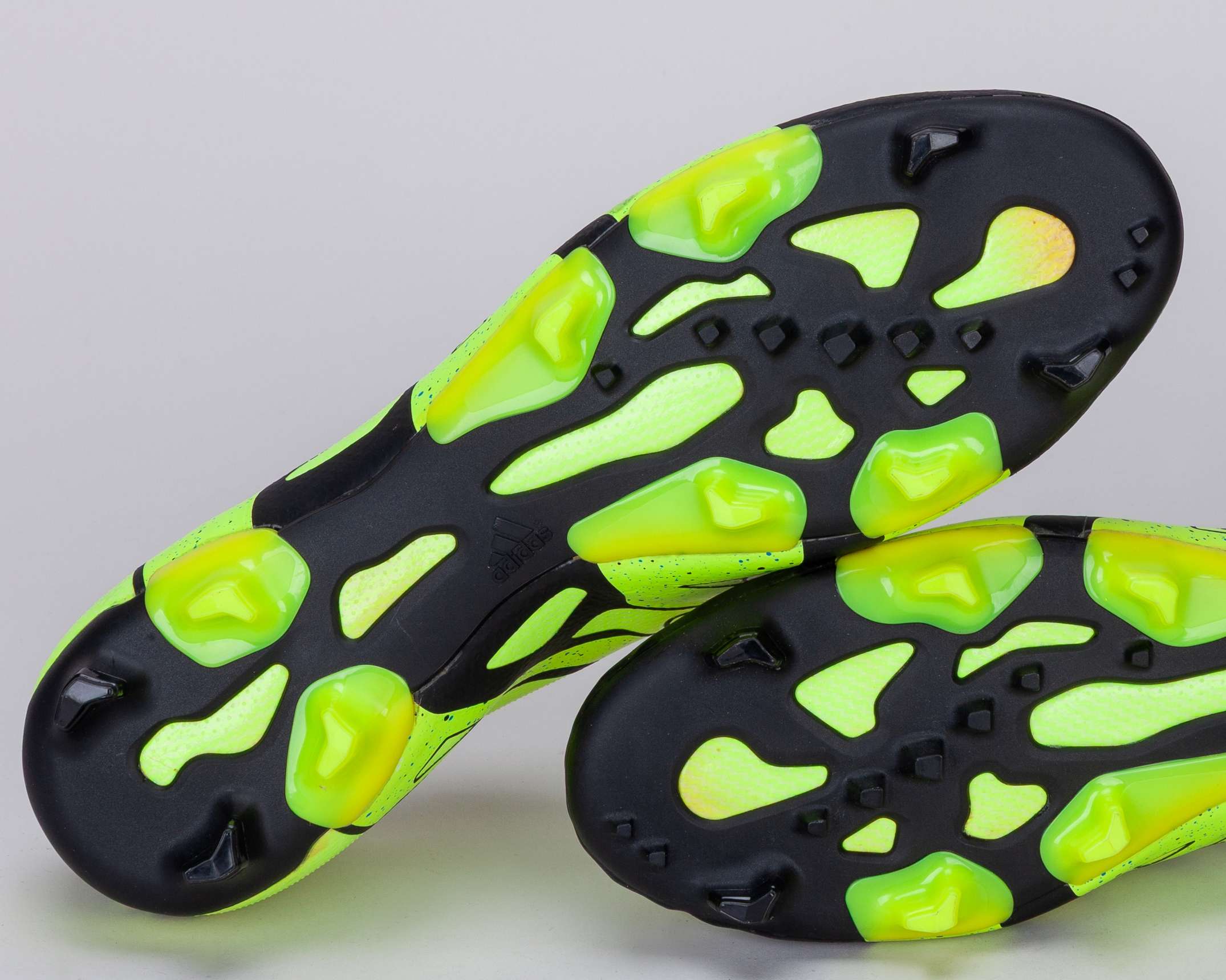 Marc-Andre Ter Stegen yellow and black Adidas X 15.1 issued football boots, August 2015 - Image 4 of 6