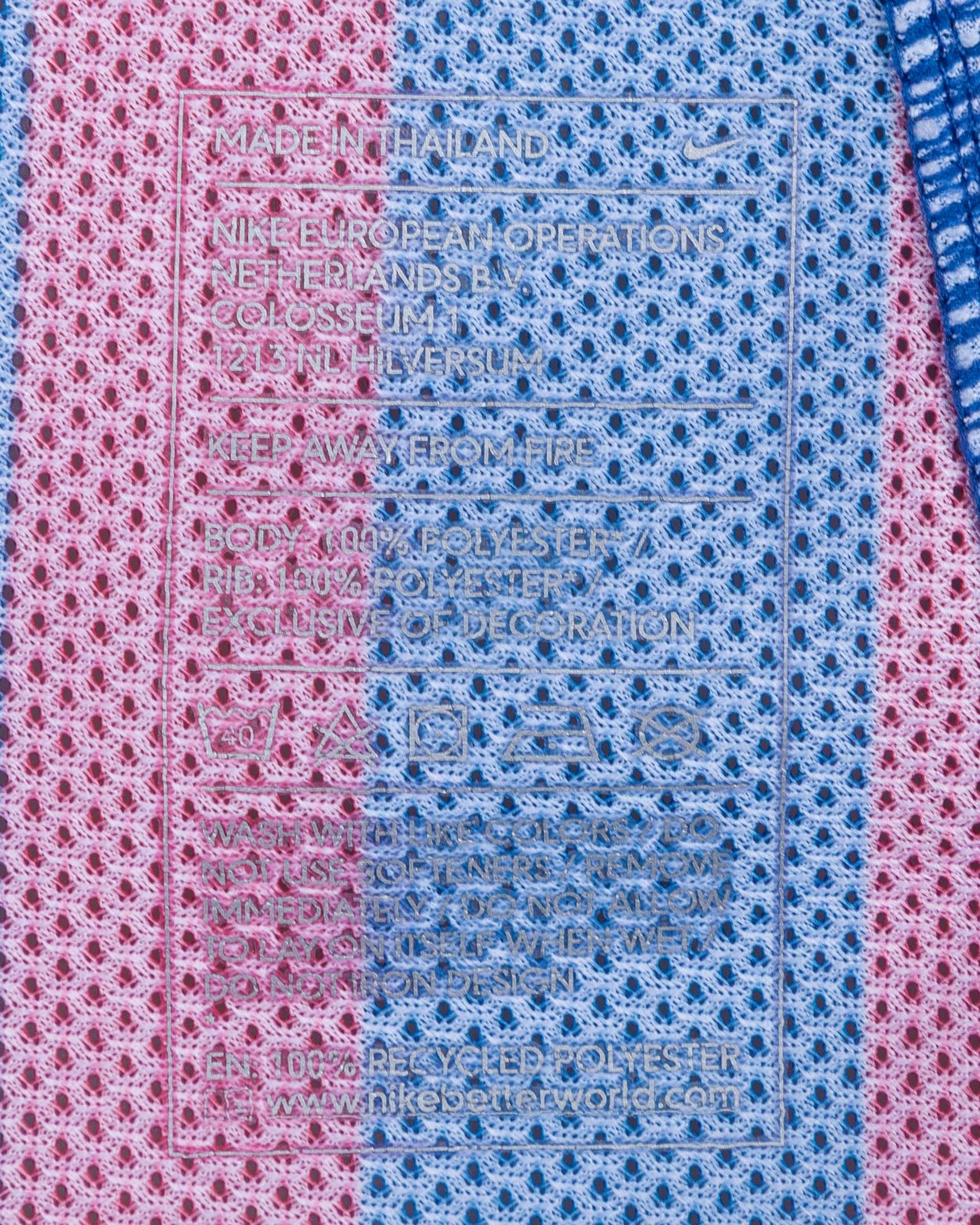 Lionel Messi match-issued No.10 Barcelona v. Athletic Club Copa Del Rey Final shirt, 2011-12 - Image 8 of 8