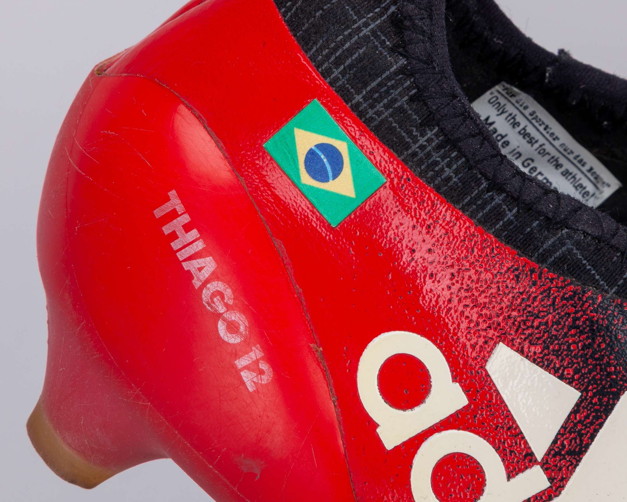 Rafinha black Adidas X Techfit Barcelona v. UD Las Palmas match worn football boots, 2017 - Image 5 of 6