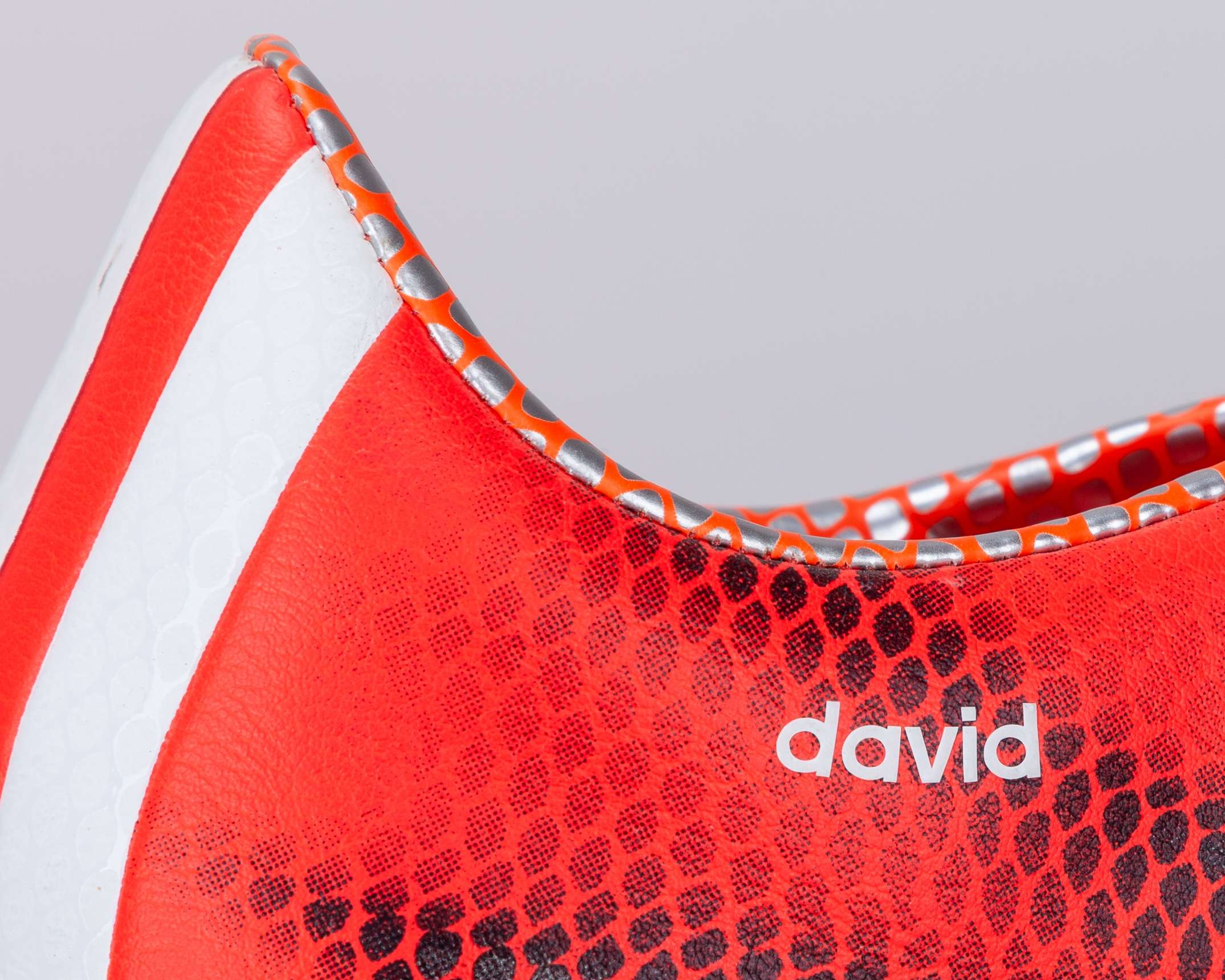 Jordi Alba red Adidas F50 Champions League issued football boots, 2014-15 - Image 6 of 7