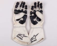 Jenson Button Used Honda Racing F1 Team Gloves