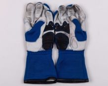 Jenson Button Used Renault F1 Gloves