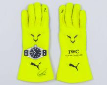 Lewis Hamilton 2024 Mercedes-AMG Petronas F1 Team Race Weekend Signed Gloves
