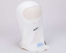 Rubens Barrichello 2009 Brawn GP Used Balaclava