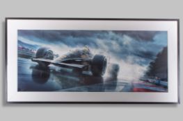 Ayrton Senna 1985 Lotus 97T Estoril Grand Prix Limited Edition Fine Art Print