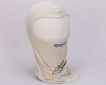 Michael Schumacher 1994 Benetton Signed Used Balaclava