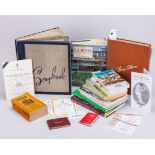 Bob Berry - a collection of cricket memorabilia including mounted cricket ball&nbsp;