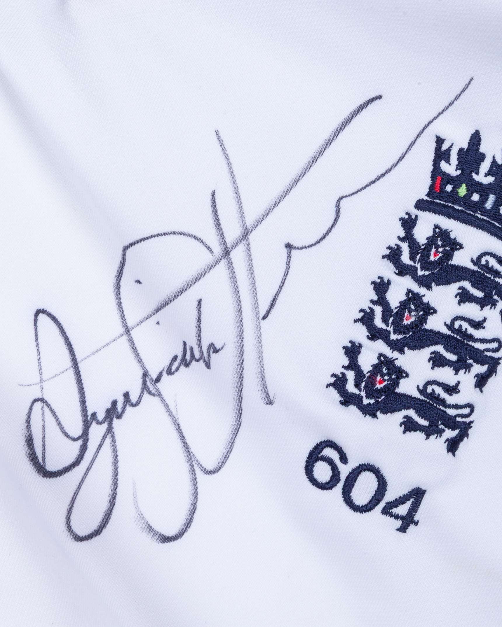 Ryan Sidebottom England autographed cricket jumper - Image 3 of 5