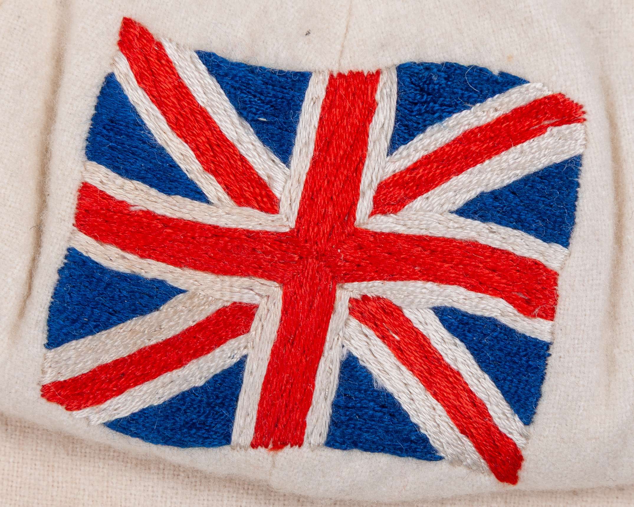 Edward Clough a&nbsp;London 1908 Olympic Games white Great Britain cap - Image 4 of 6