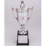 The original silver Victor Chandler British Masters Golf Trophy