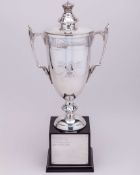 The original silver Victor Chandler British Masters Golf Trophy