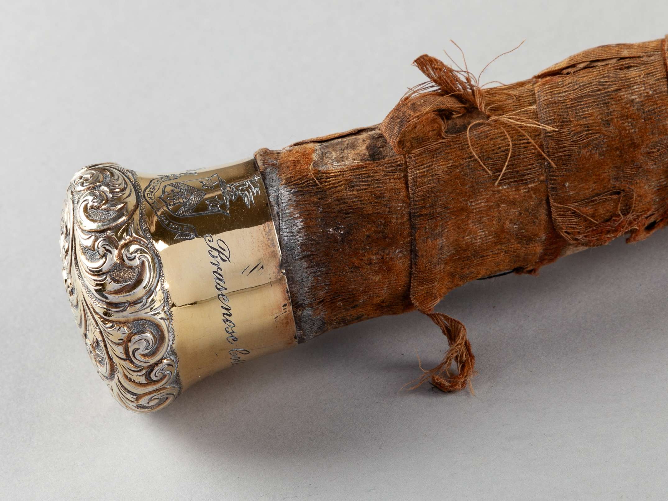 An extremely rare Brasenose&nbsp;GOLD Rackets Racquet - Image 6 of 7