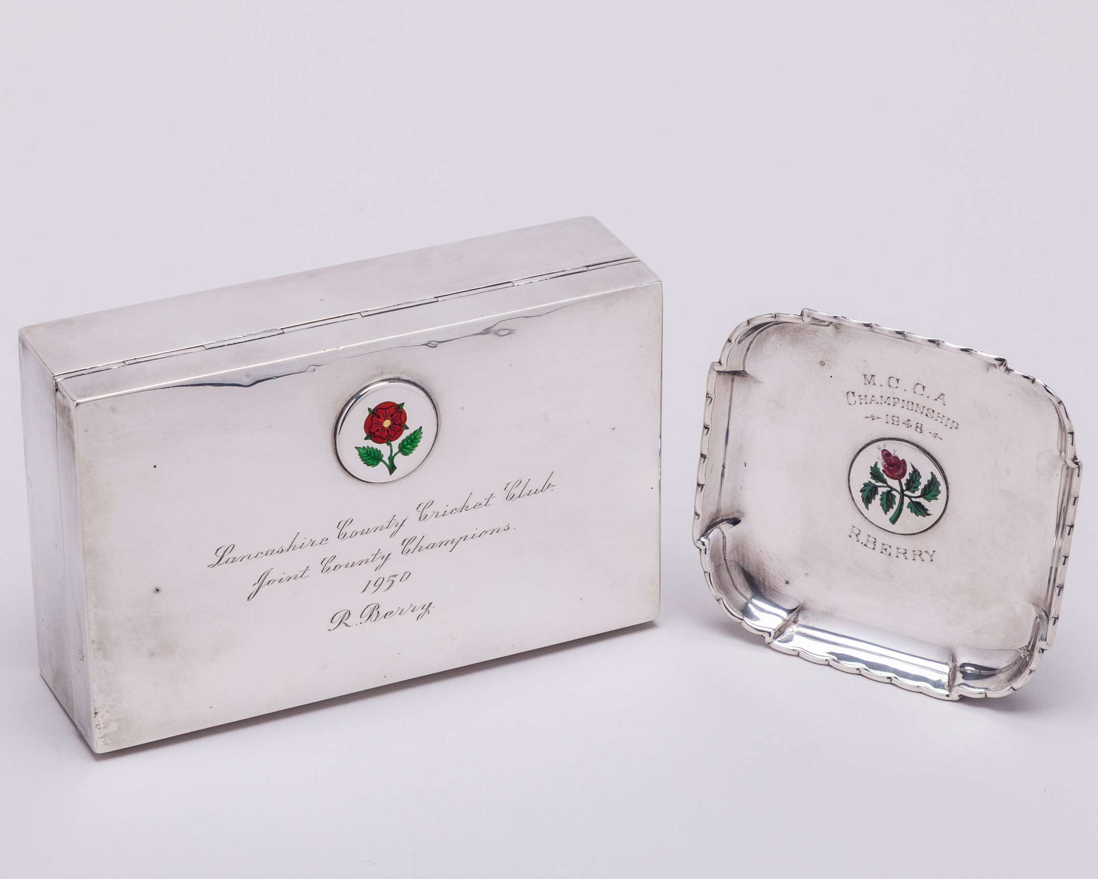 Bob Berry - a collection of cricket memorabilia including mounted cricket ball&nbsp; - Image 18 of 26