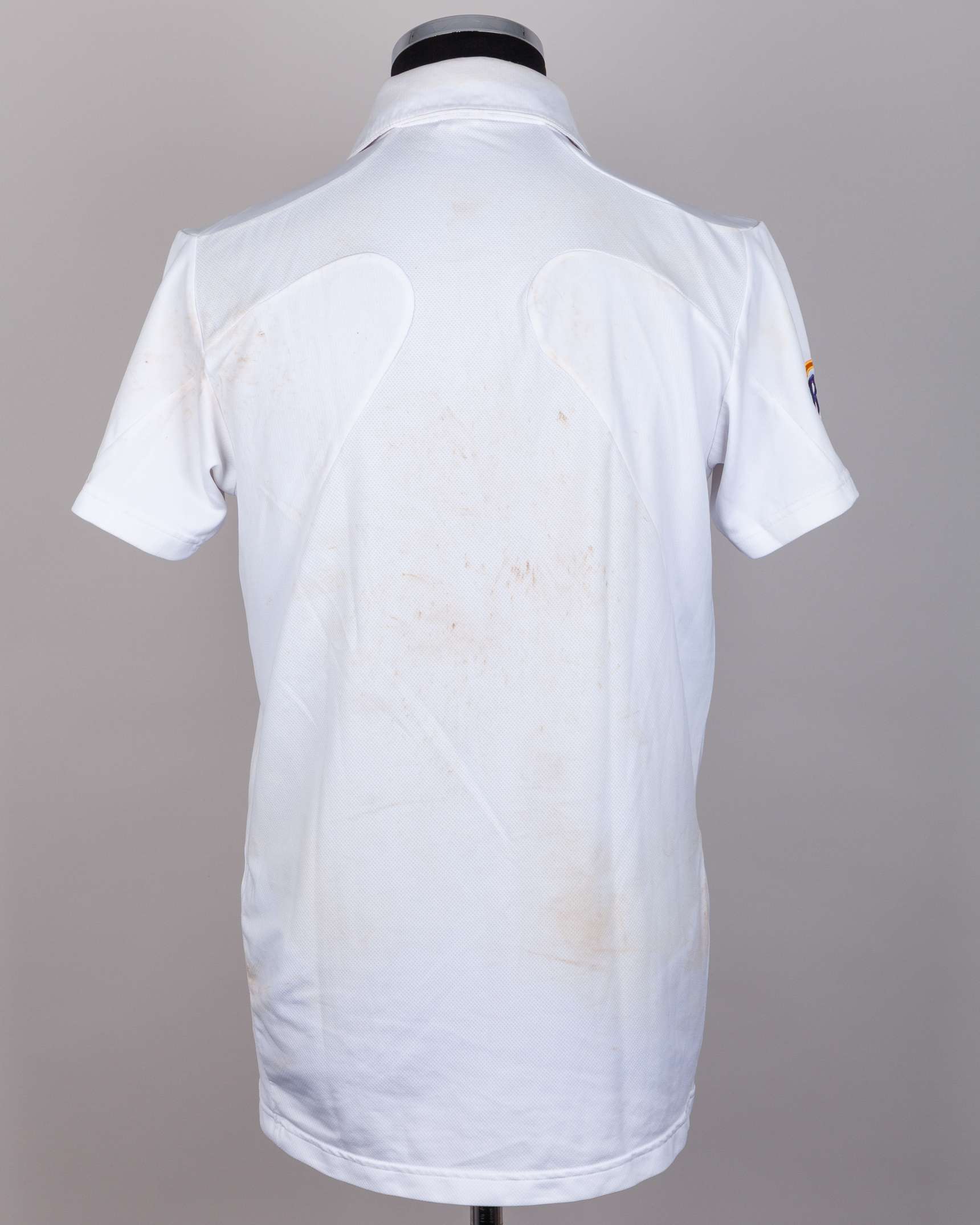 James Anderson England v. India Test series match worn autographed cricket whites, 2011 - Image 2 of 9