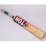 Ravi Bopara Sareen Sports max Power Ton used autographed Champions Trophy cricket bat, 2013