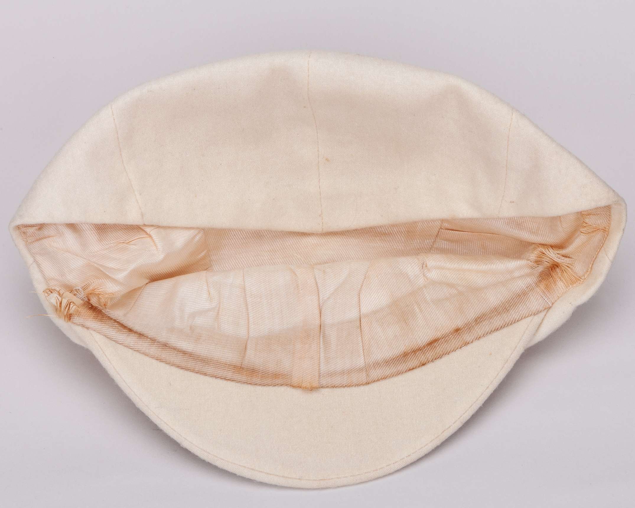 Edward Clough a&nbsp;London 1908 Olympic Games white Great Britain cap - Image 3 of 6