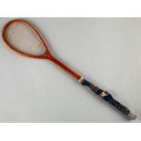 An extremely rare Rackets Racquet&nbsp;for the Brasenose trophy dated 1853&nbsp;