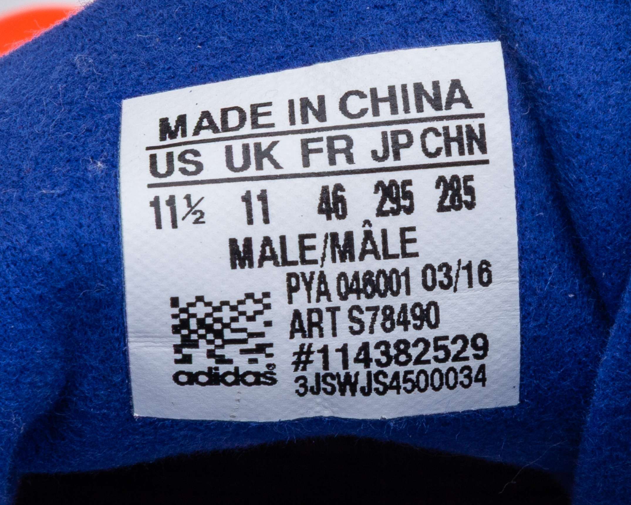 James Anderson Adidas Adipower Lancashire County Cricket match worn autographed spikes - Image 9 of 10