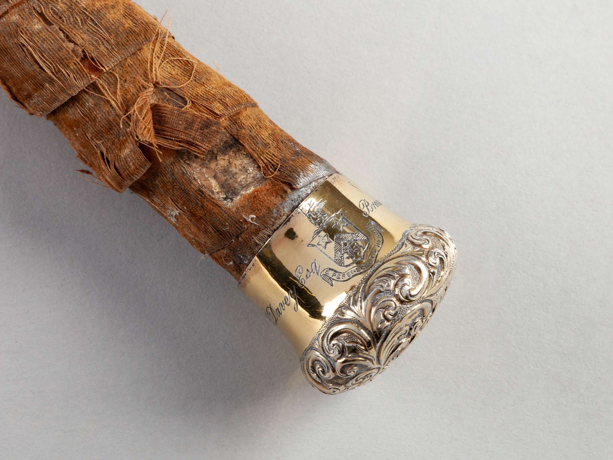 An extremely rare Brasenose&nbsp;GOLD Rackets Racquet - Image 2 of 7