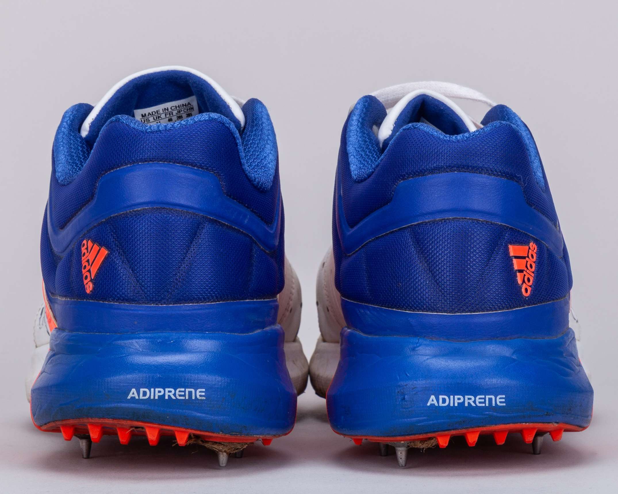 James Anderson Adidas Adipower Lancashire County Cricket match worn autographed spikes - Image 3 of 10