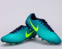 Michael Carrick green Nike Magista issued football boots, 2016-17